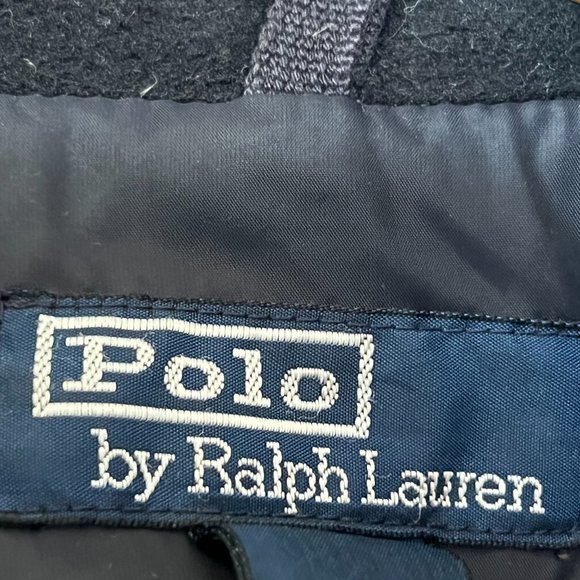 Polo by Ralph Lauren Men's Rain Jacket Double Puffer Navy Size L - Picture 2 of 12